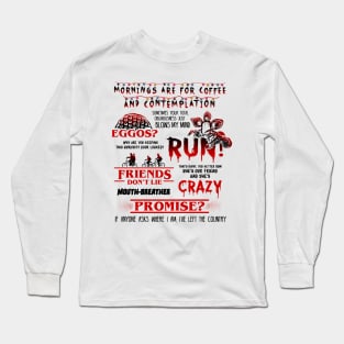 Stranger Things Best Quotes Long Sleeve T-Shirt